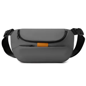 Factory Unisex Multi-Function Portable Chest Bag Custom Waterproof Oxford Cloth Material New Fashion Style Zipper Closure