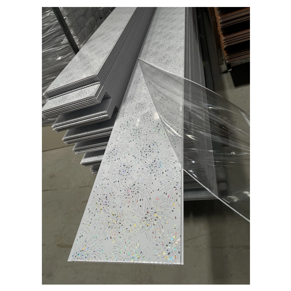 Cheap PVC Roof Sheet Hot Stamping Design False PVC Ceiling Tile From China Manufacturer