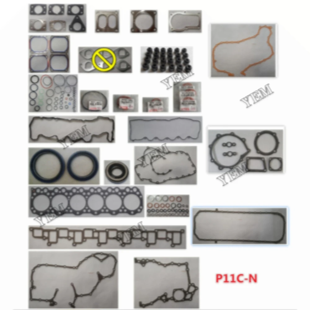 Full Gasket Kit Fits for Hino P11C-N Engine Parts With Warranty