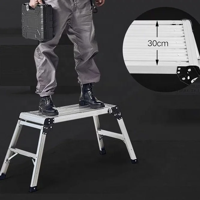 Aluminium Folding Work Bench Ladder - Durable & Versatile
