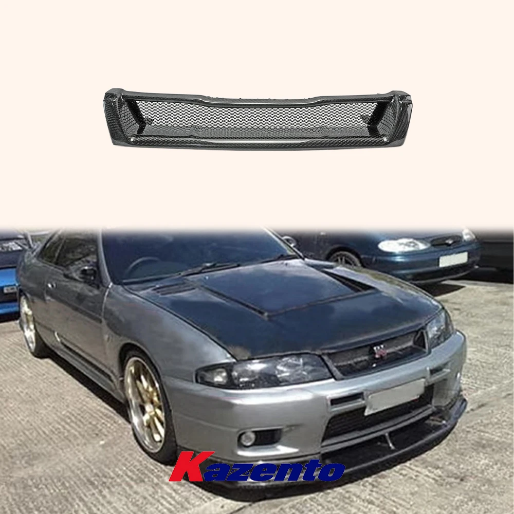 日産 スカイライン R33 GTST カーボンファイバー GTRスタイル フロント