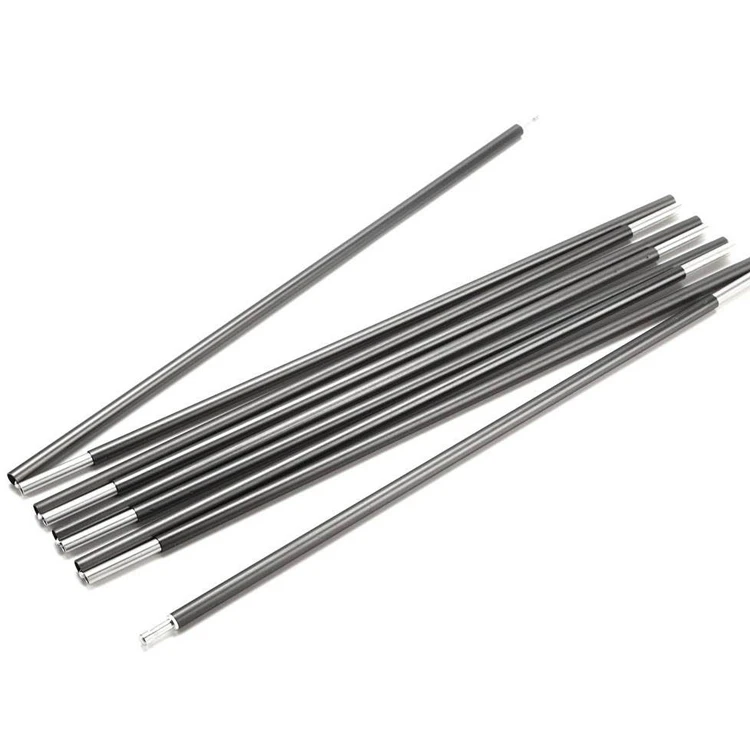 7075 7001 T6 Aluminium Zeltstange 8.5mm bis 15mm, Anodisiert, Verschiedene  Farben