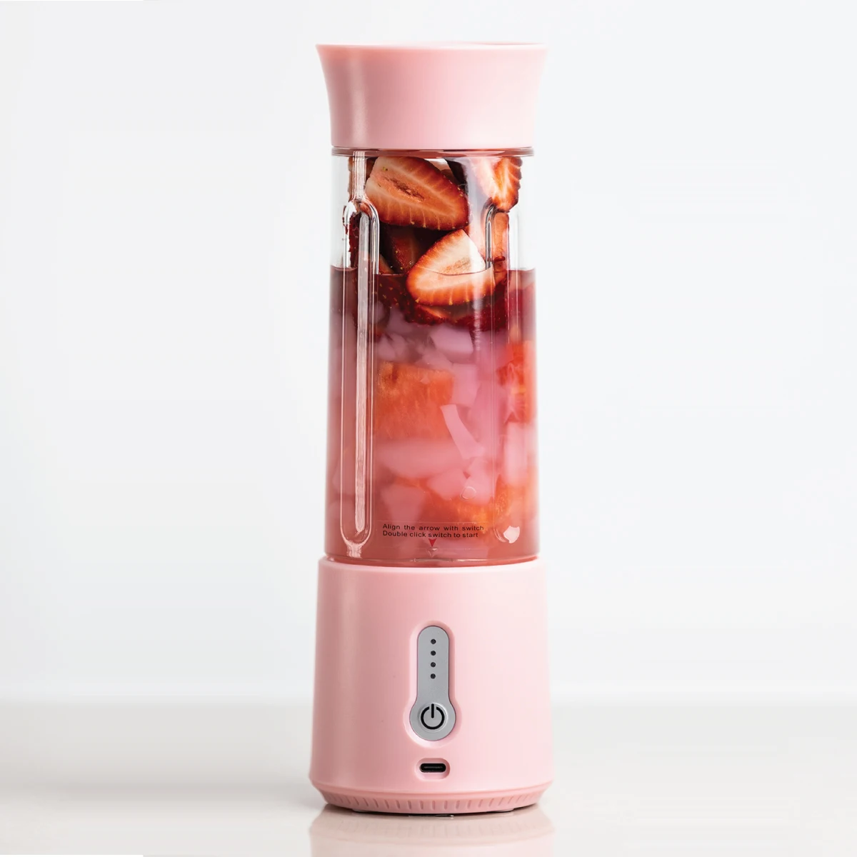 Fruit Juice Low Noise Blender Personal Protein Blender for Ice Blending Rec...