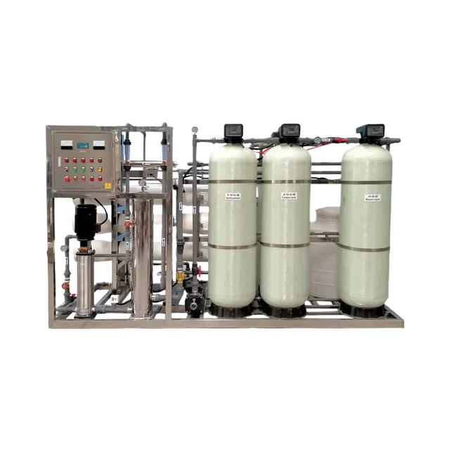 500L/Hour Ro System Equipment Water Treatment Purification System Reverse Osmosis Water Treatment Plant