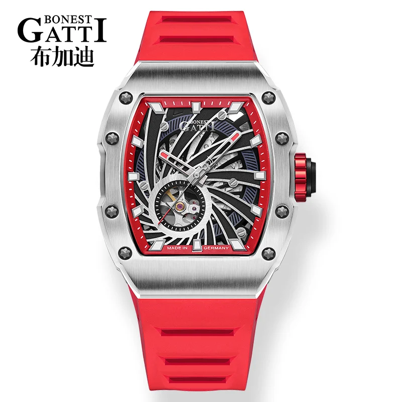 Bonest Gatti Man Automatic Mechanical Watch Japan Movement 316L Material Watch BG9902