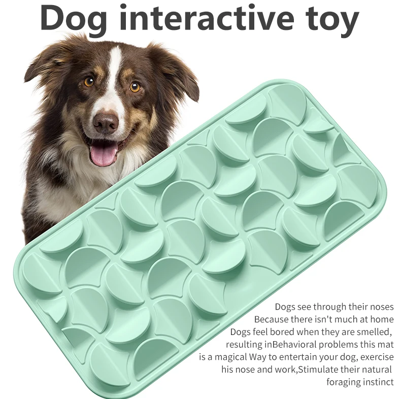 Pet Dog Treat Snuffle Mat With Slow Feeder Dog Feeding Mat Sr Print