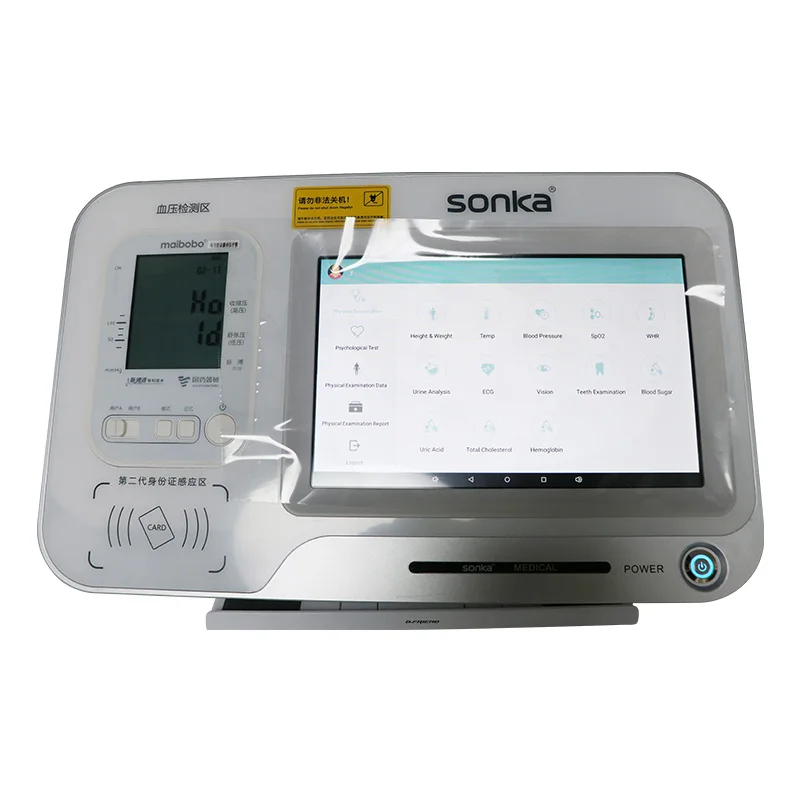 Sonka Vital Sign Machine Automatic Health Care Analyzer Machine Body Health Diagnosis Equipment