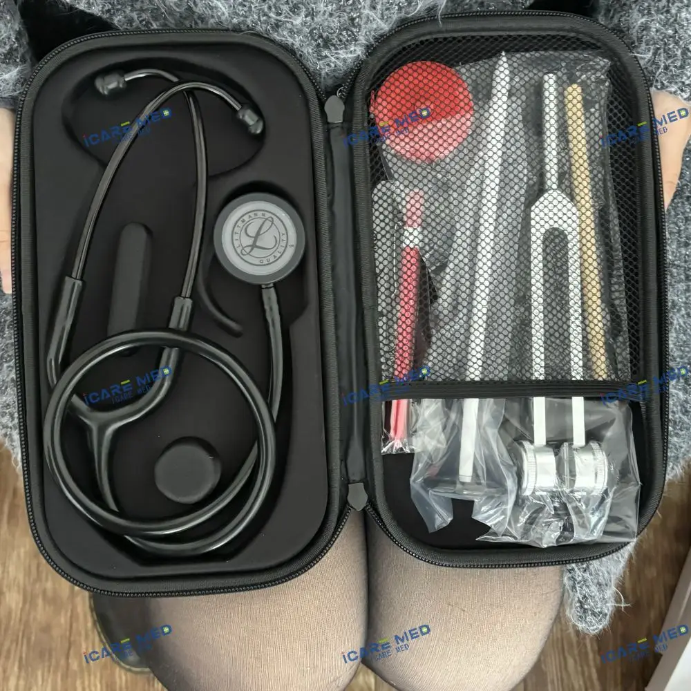 Medical Surgical Diagnostics Instrument Stethoscope Kits With Nylon Bag