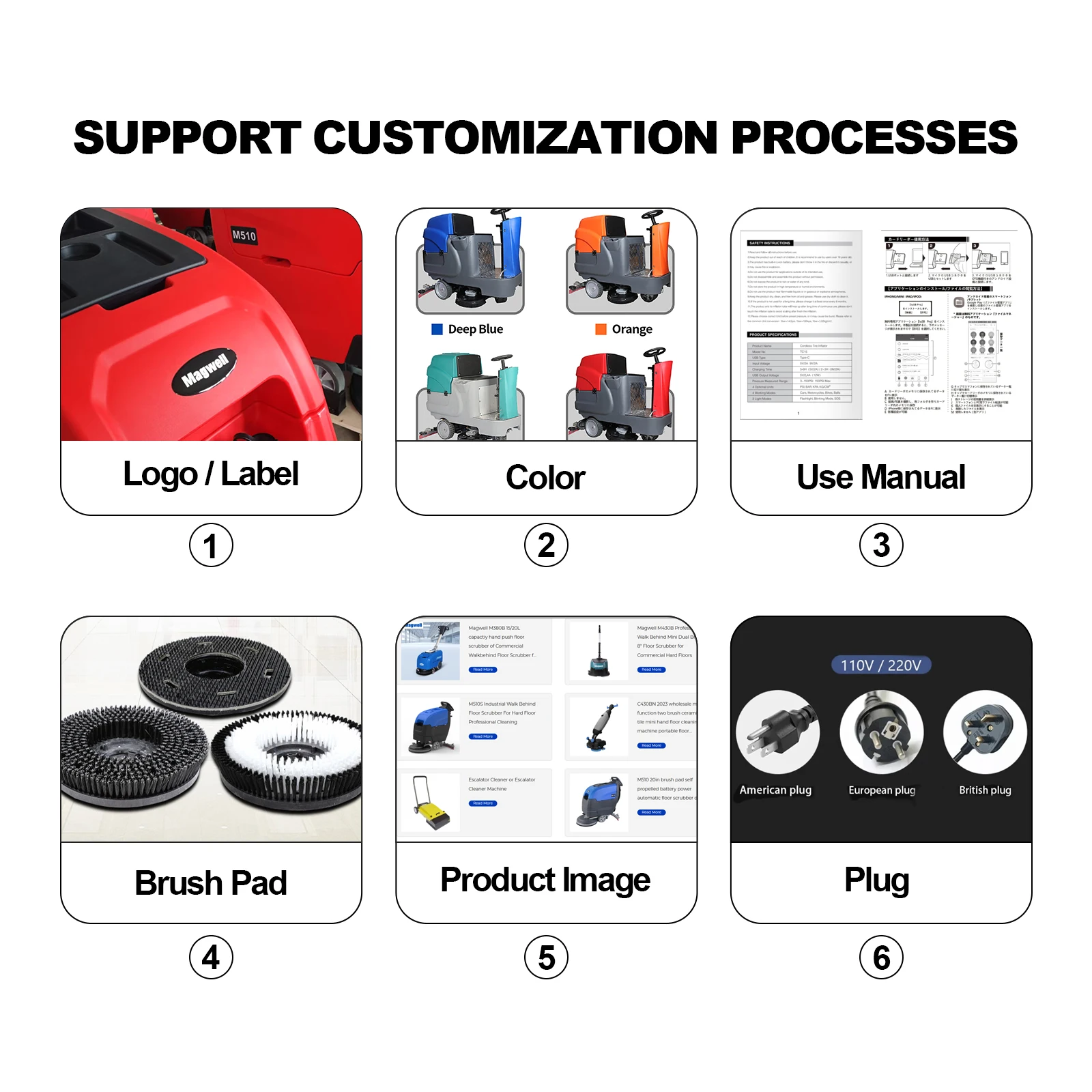 Customization capabilities
