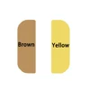 Brown Yellow