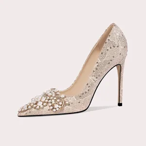 Lily Wei Women Stiletto Party Wedding Wholesale Hot Selling Designer  Luxury Elegant Sexy Pointed Toe