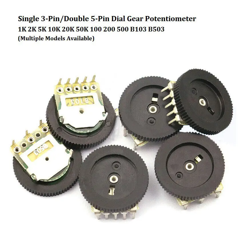 Alibaba.com: B102-B204 3 Pin 5 Pin Single/Double Dial Gear ...