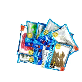 NOEBY Artificial Plastic Bait Plastic Craw Shrimp Jerkbait Soft Fishing Lures – Soft Lure – view 2