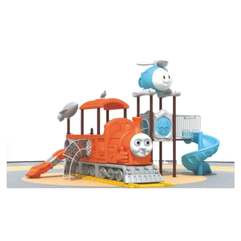 Angel Little Train Series Kids Sliding And Climbing Soft Playhouse ...