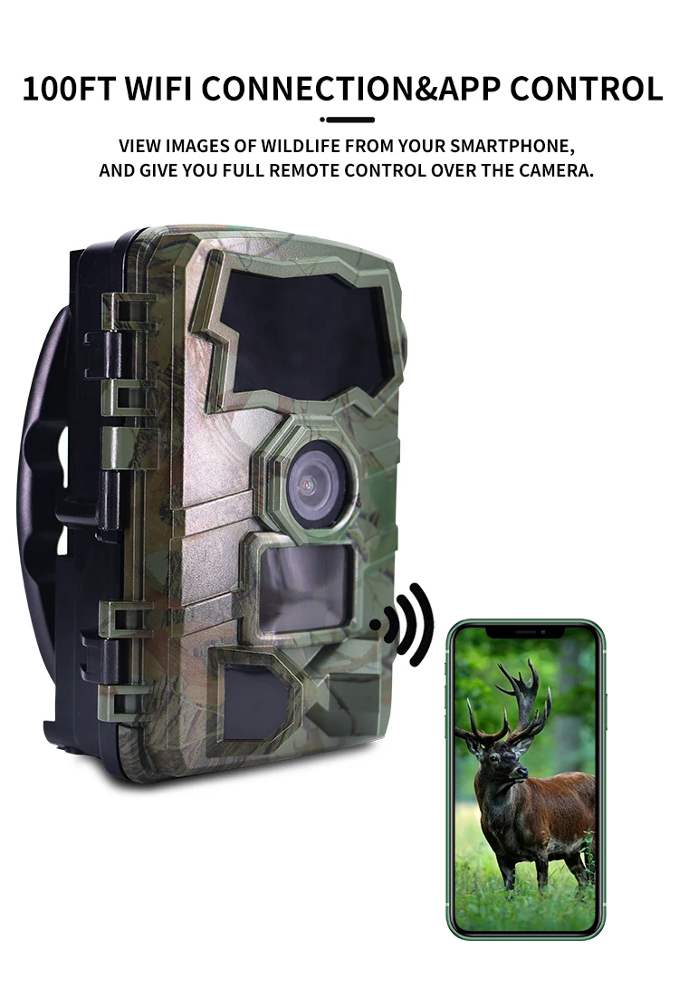 H888wifi 4K 32MP Hunting Camera Wireless Outdoor