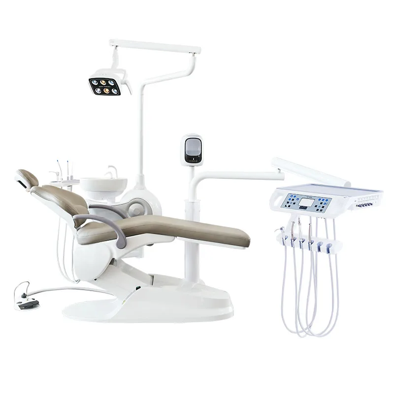 High Class with Memory Foam Mermaid Design Patience apple Belmont Dental Chair with Led Sensor Light