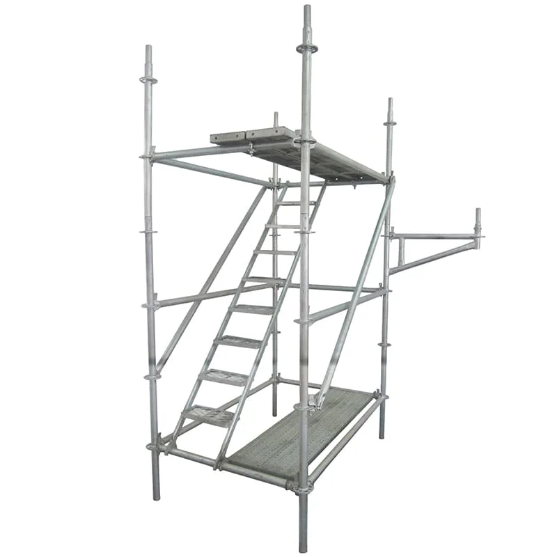 Hop Dipped Galvanized Multipurpose Ringlock Scaffolding European Metal Steel Standard Ringlock Scaffold for Construction
