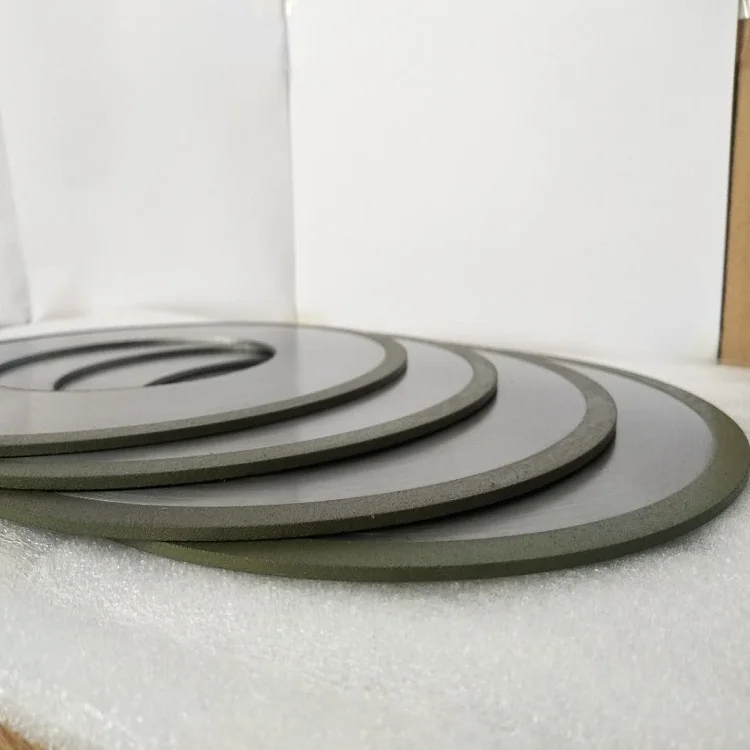 Сверхтонкое алмазное режущее колесо 1A1R для резки твердосплавного стекла, кварцевого стекла, полупроводников, керамики и т. д.