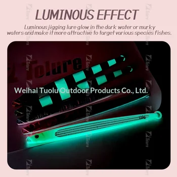 Luminous Laser Lead Sea Fishing Boat Fishing Spanish Mackerel Lure Bait Without Hooks 100g-300g – Hooks – view 5