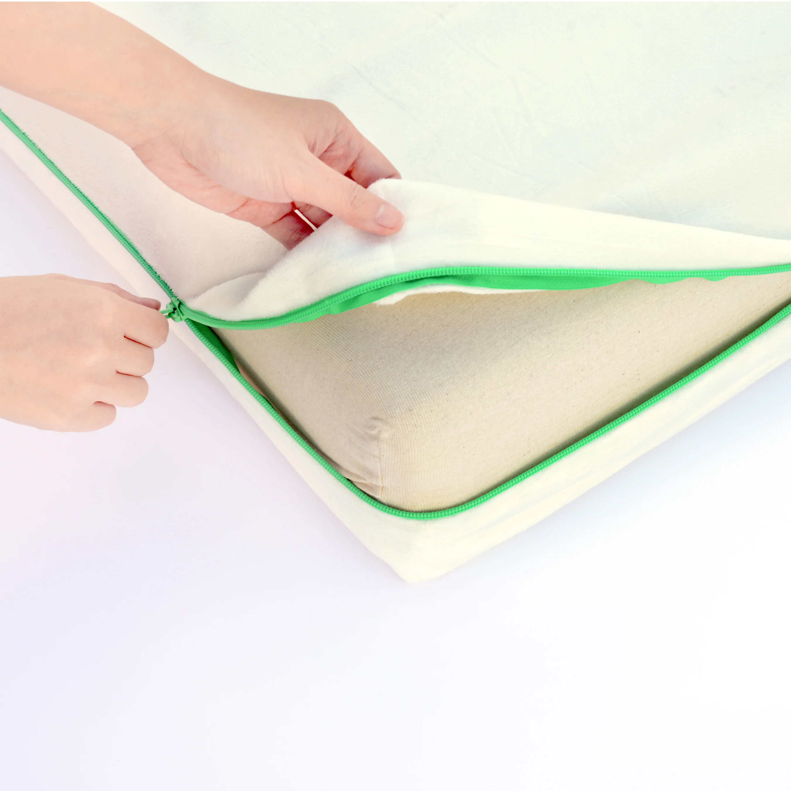 Оптом роскошный стильный матрас для кроватки версии с откидной крышкой/детский стеганый матрас для кроватки и малыша