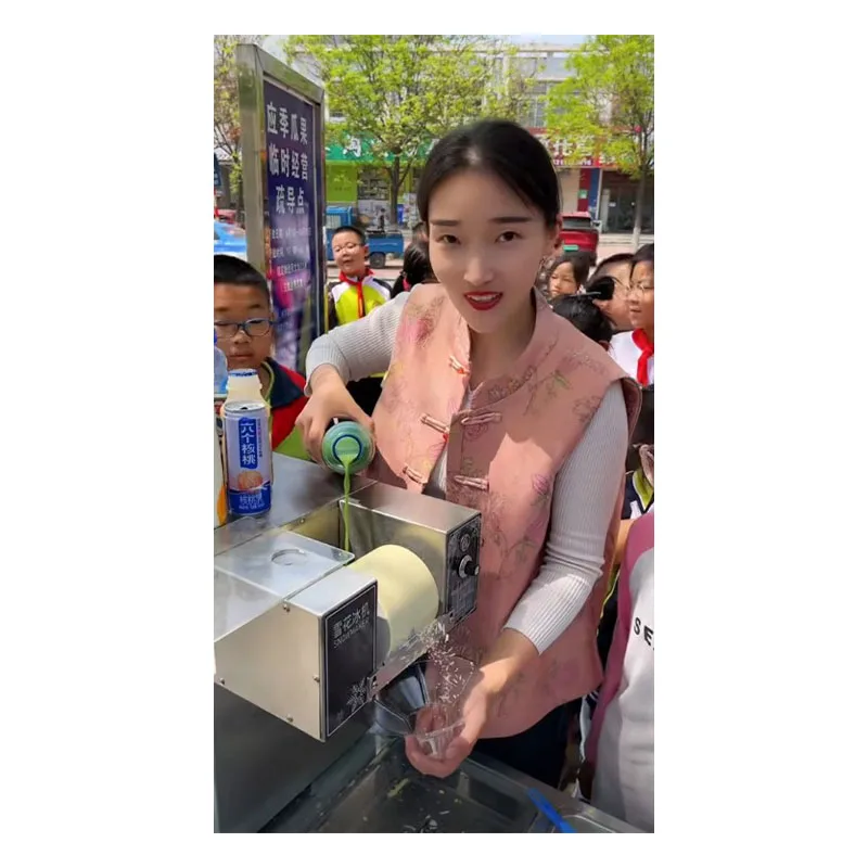 Cheap Factory Direct Supply Medium Snowmaker Machine Fast Milk Snow Ice Machine Commercial Snow Maker Machine