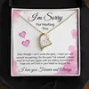 Card + Gold Necklace Black box