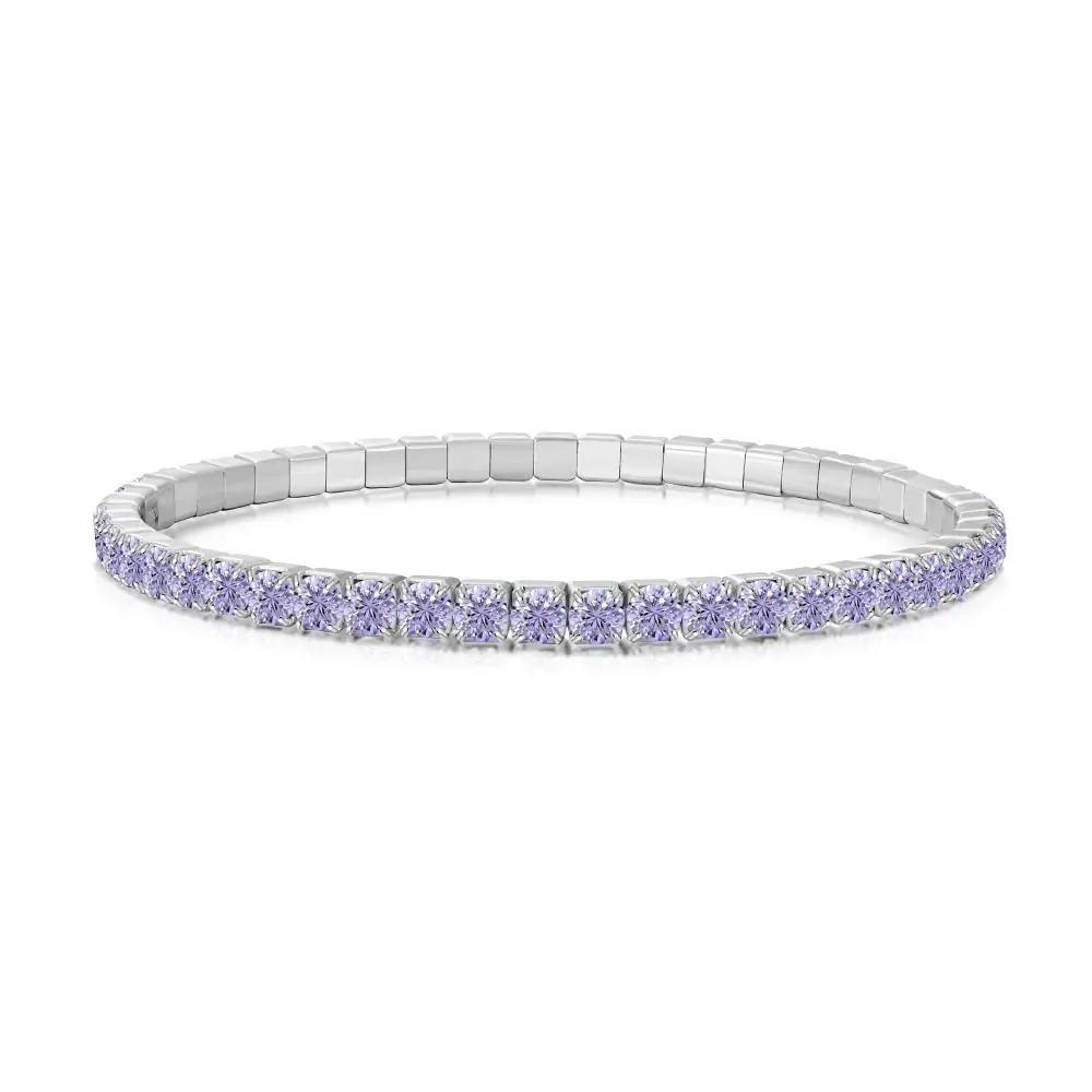 KAKODIY Unique Design 925 Sterling Silver Rhodium 18K Gold Plated Chain Daley Dress Up Synthetic Zircon Women's Jewelry Bracelet detail 3
