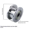 304H# exterior 34 * ranura 6 * agujero 10mm