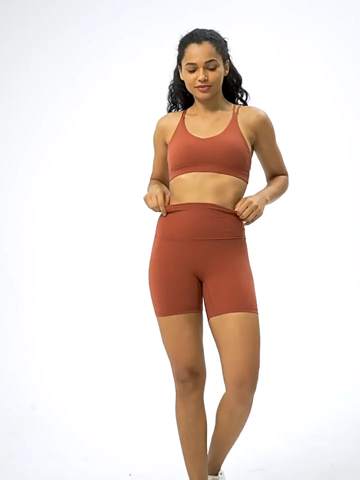 High Quality Waisted Butt Lifter Yoga Women's High Elastic Shorts Gym