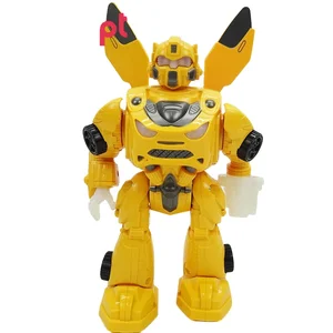 EPT New Design Educational Intelligent BO Yellow Robot Toy with Light and Sound for Sale