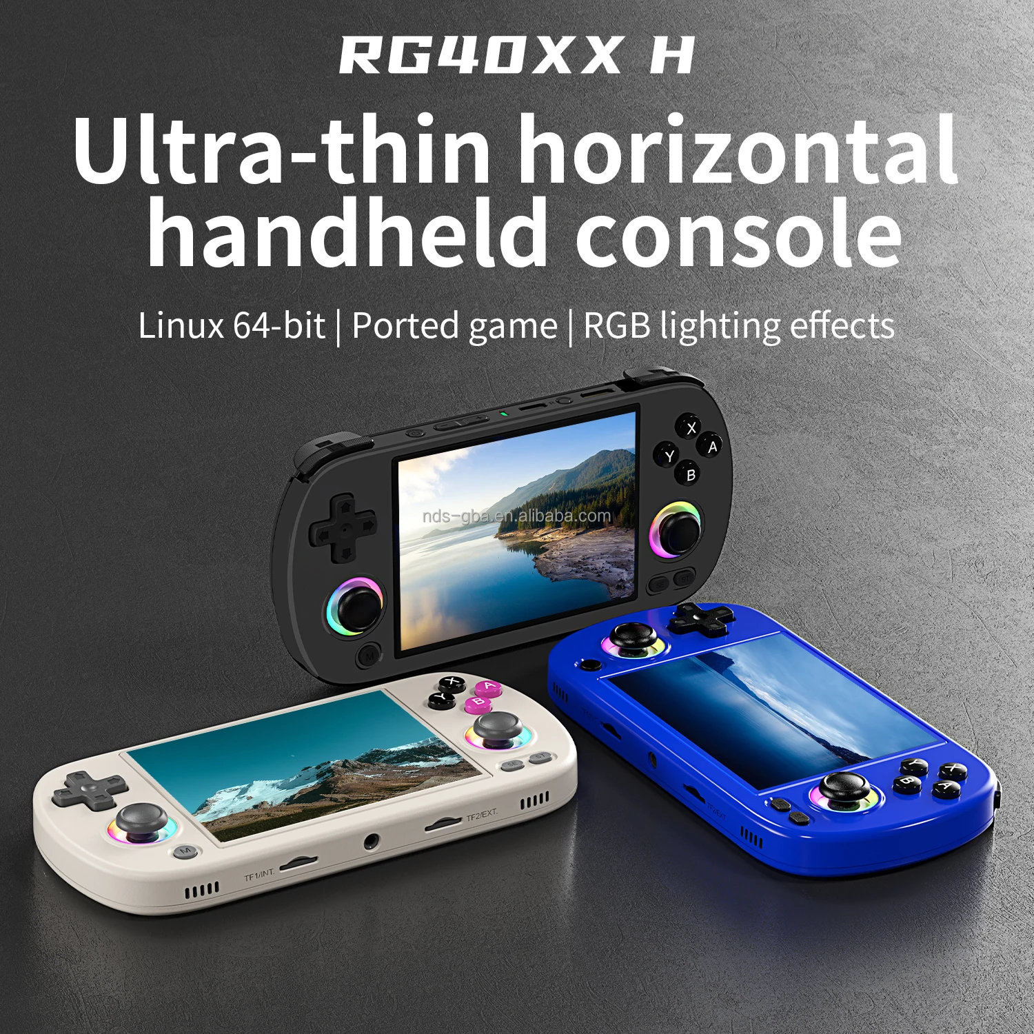 ANBERNIC RG40XXH Wi-Fi Portable Retro Handheld Game Console