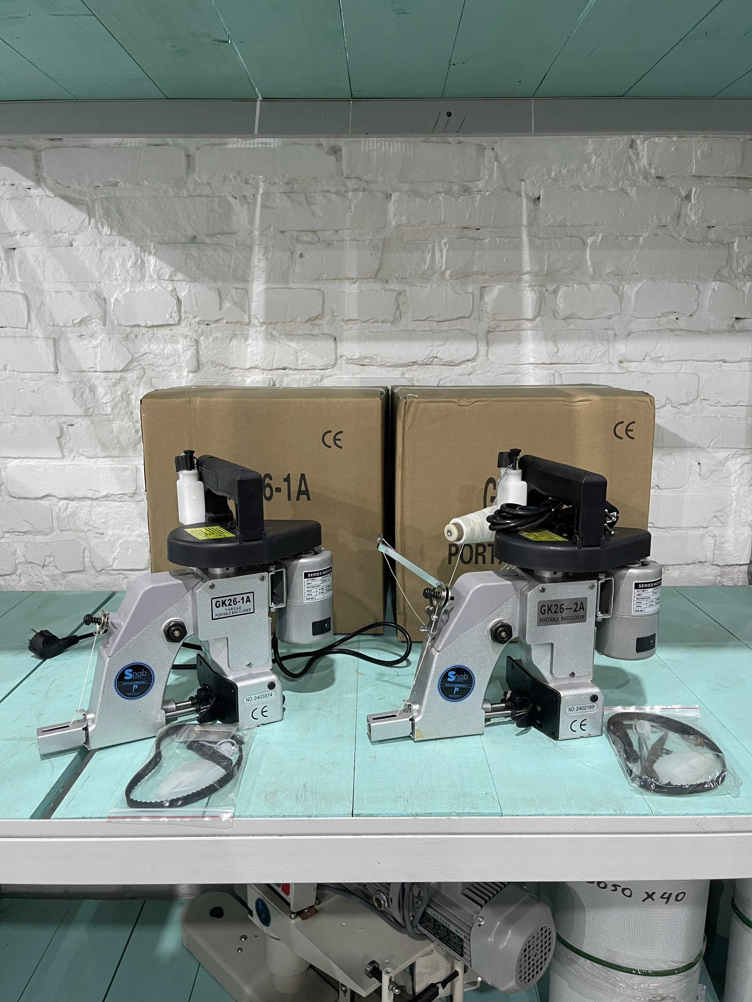 GK26 1A Portable Bag Closer Machine NP-7A Portable Bag Sewing Machine