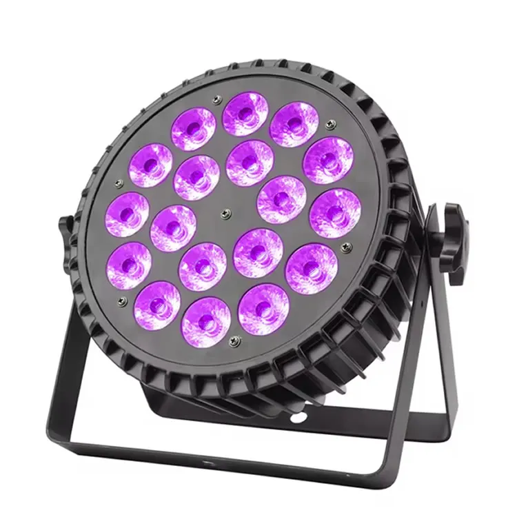 Stage Light Par LED 18x18w Rgbwa Uv 6in1 Led Par Light for Wedding Dj bar