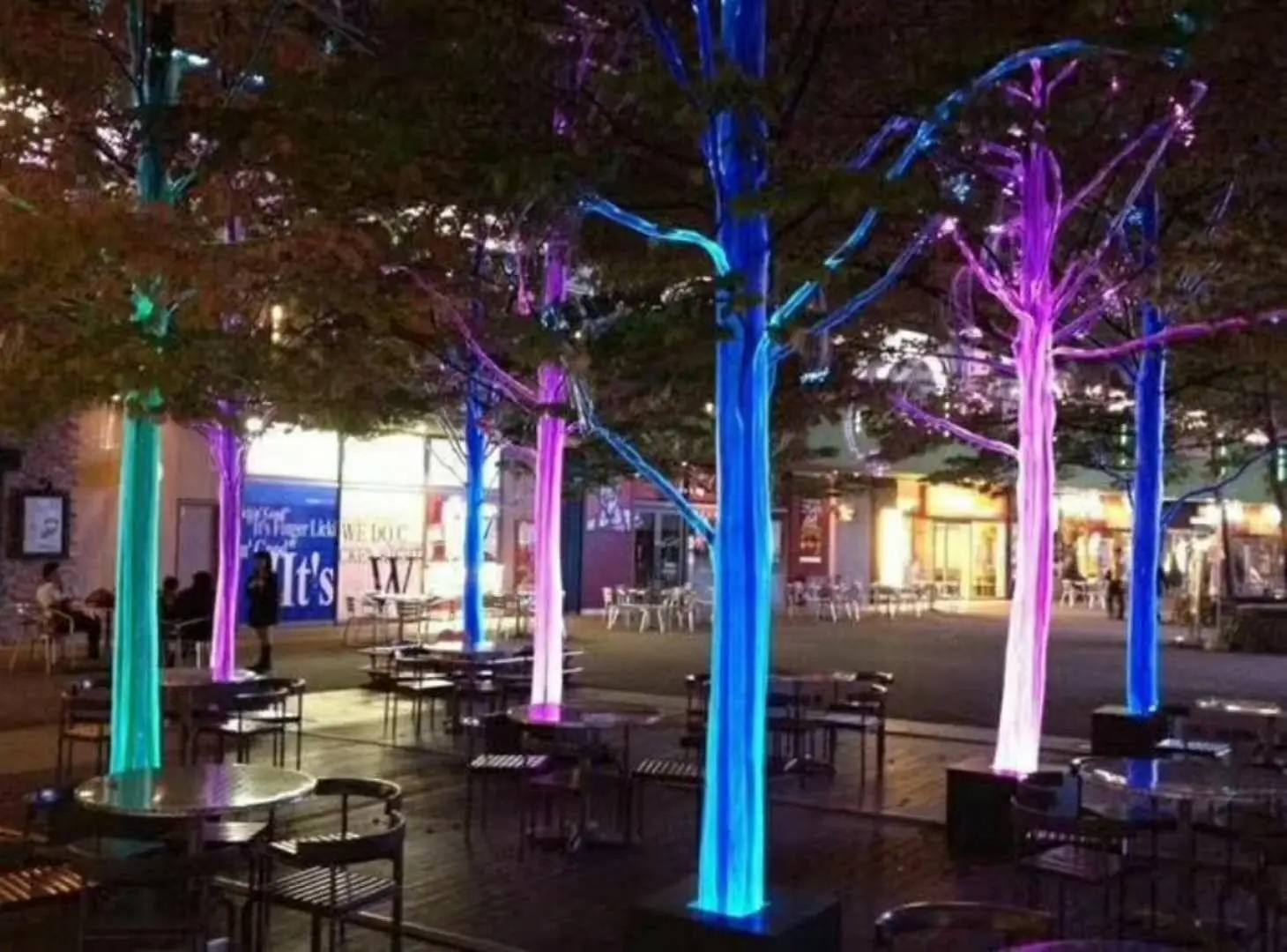 RGB LED Fiber Optic Mesh Net - IP44 Decorative Lighting 50K Hours CE/ROHS