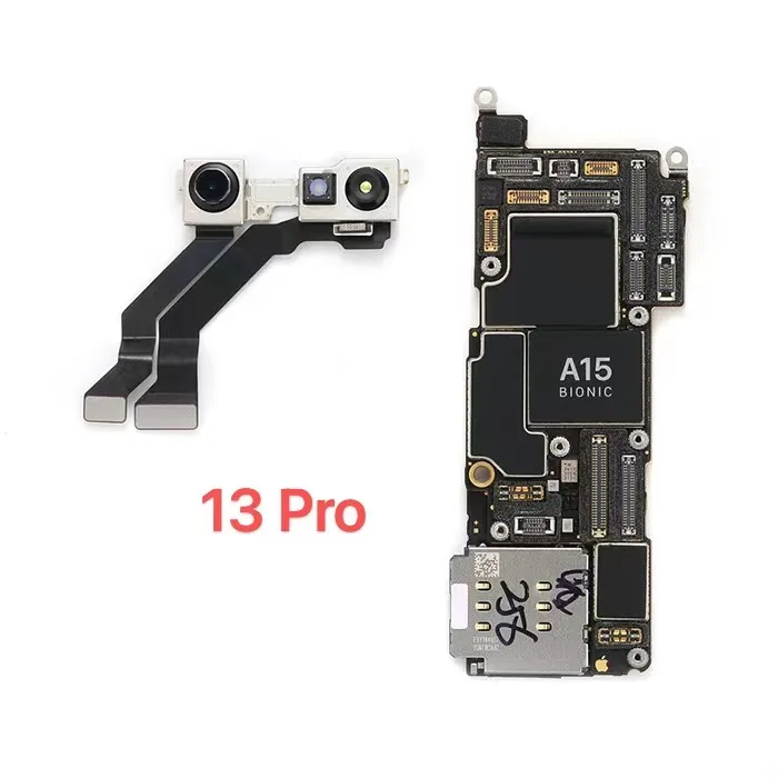 携帯電話マザーボードオリジナルロック解除ロジックボード128GB256GB