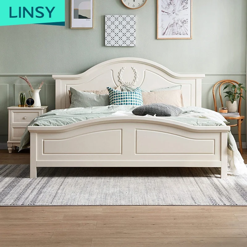 Luxury Bedroom Furniture Upholstered Modern Wood Beds Bed Room Set Furniture  11234051