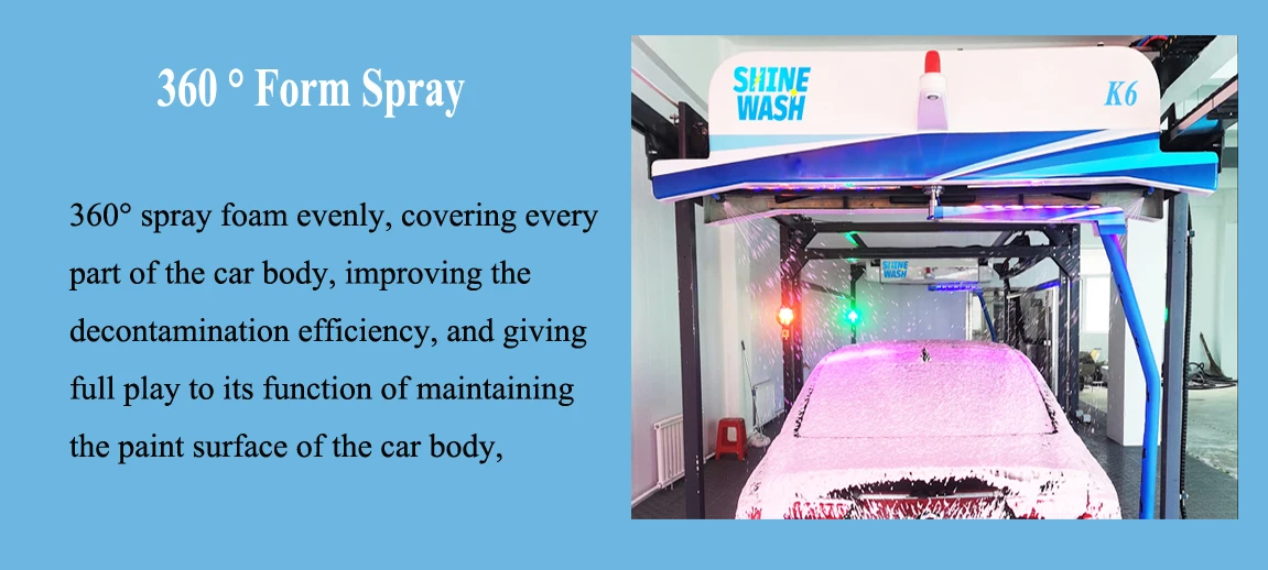 Touchless Car Wash Machine K3 - SHINEWSH Car Wash Machine