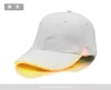 White hat yellow light
