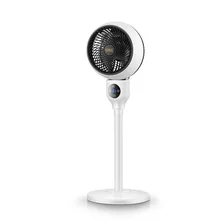 Outdoor solar air cooler rechargeable wholesale electric fan with remote led light