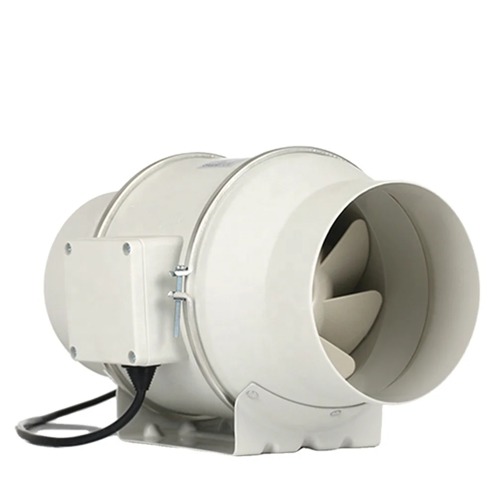 Ventilation Multi-Speed Circulation Ceiling Mounted Inline Duct Pipe Exhaust Fan