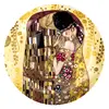 Assiette Gold Kiss 8 pouces