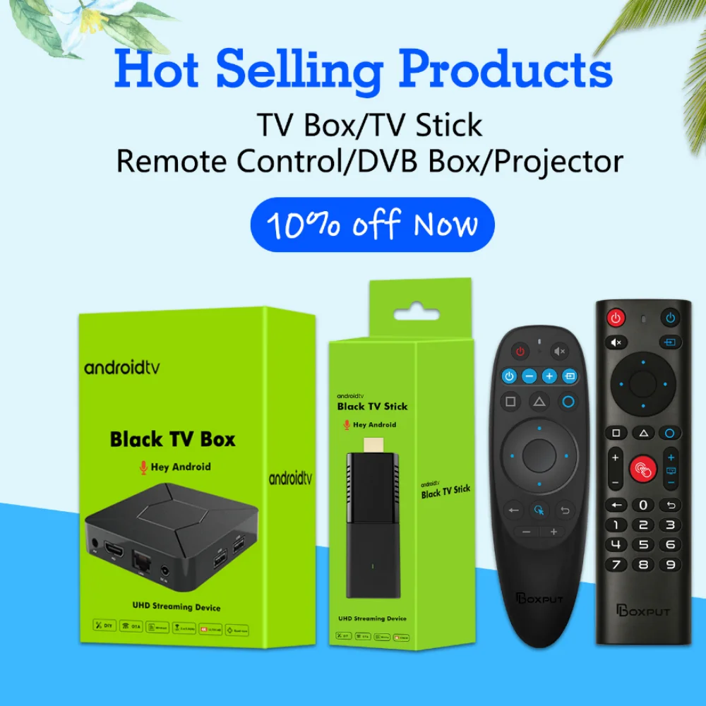 Game TV Stick Set Top Box BT Remote Control Factory Product Show Stream 2023