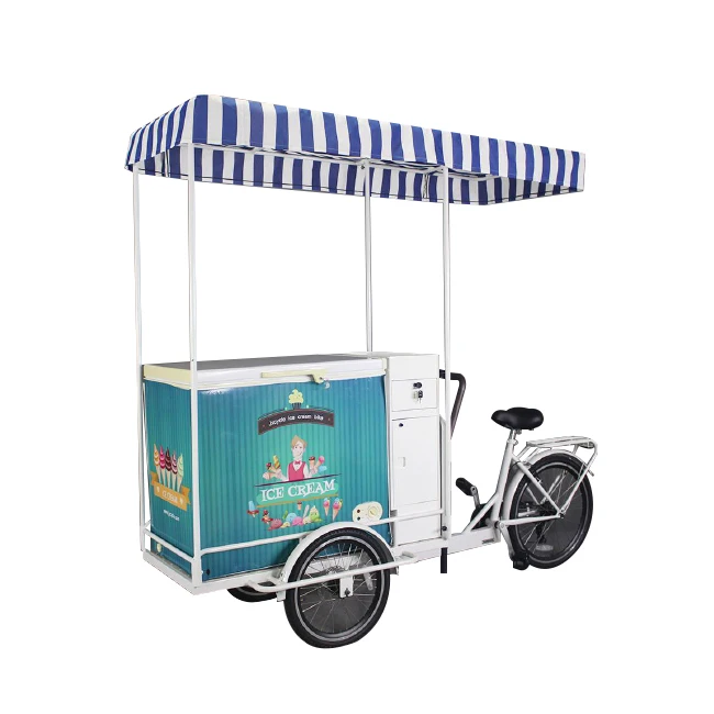 pedal ice cream cart