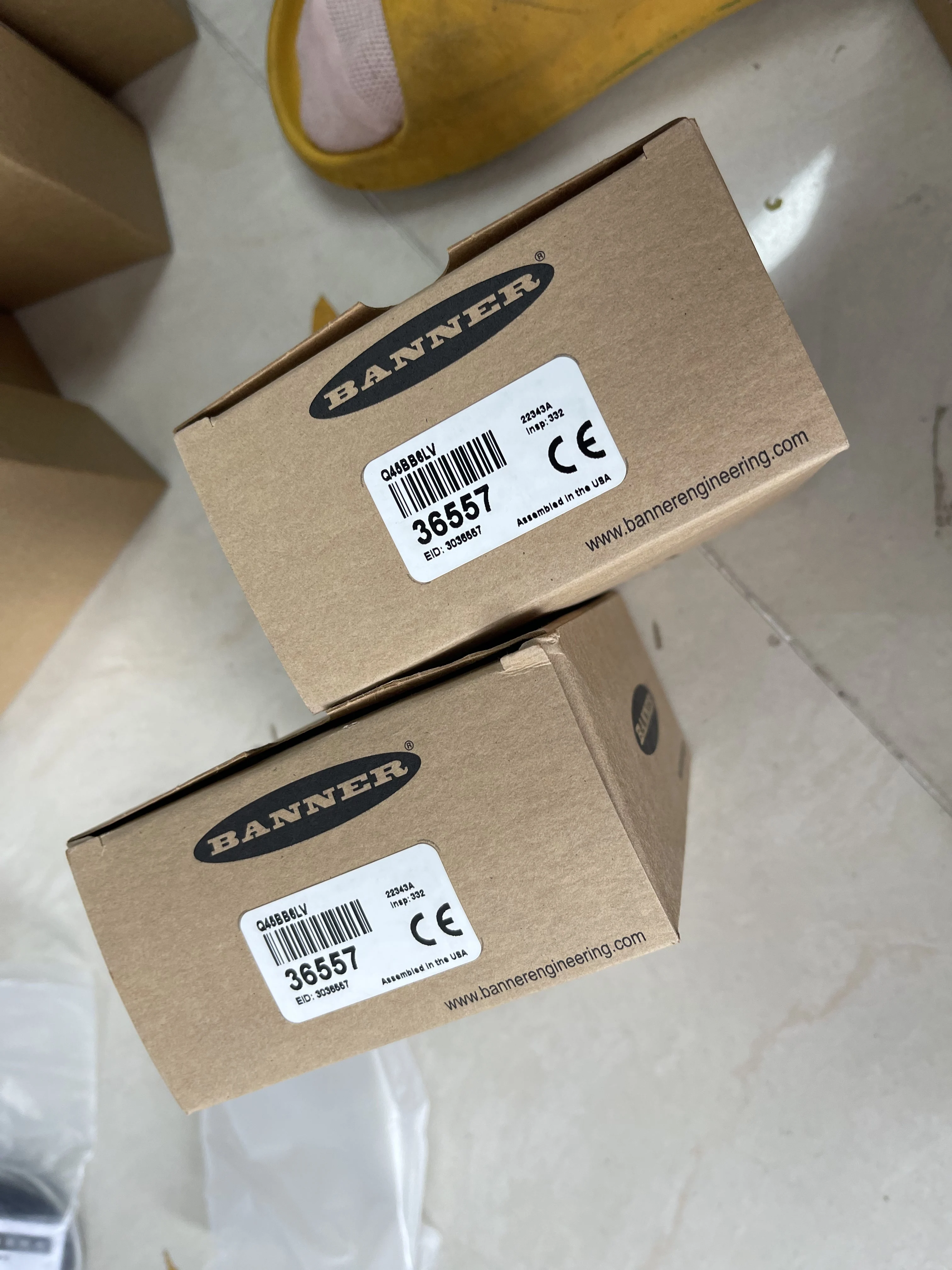 Banner Photoelectric Sensor Q45BB6LV 36557 Banner Photoelectric Sensor Q45BB6LV 36557