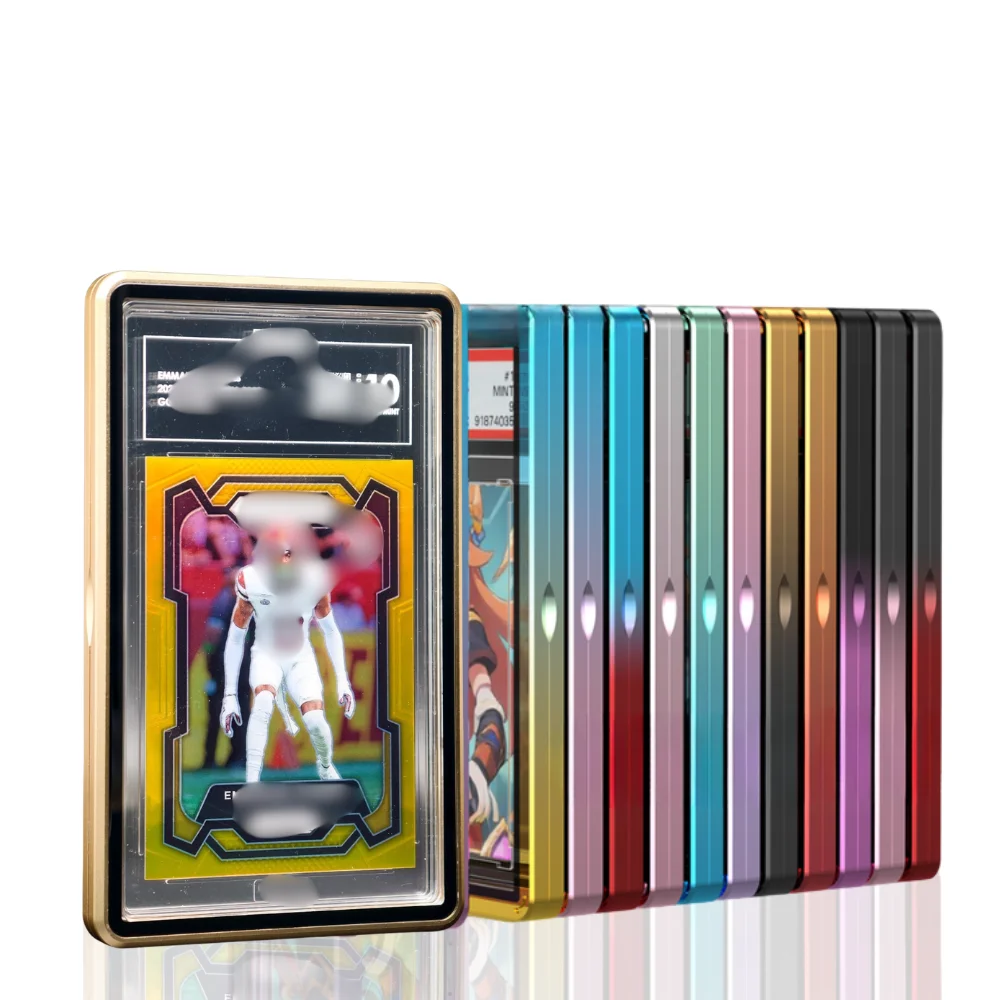 Metal Protective Magnetic Graded Card Display Case Bgs Tcg Sport Poke Mon Grading Bumper Guard SlabMags for psa Graded Cards| Alibaba.com Metal Protective Magnetic Graded Card Display Case Bgs Tcg Sport Poke Mon Grading Bumper Guard SlabMags for psa Graded Cards| Alibaba.com