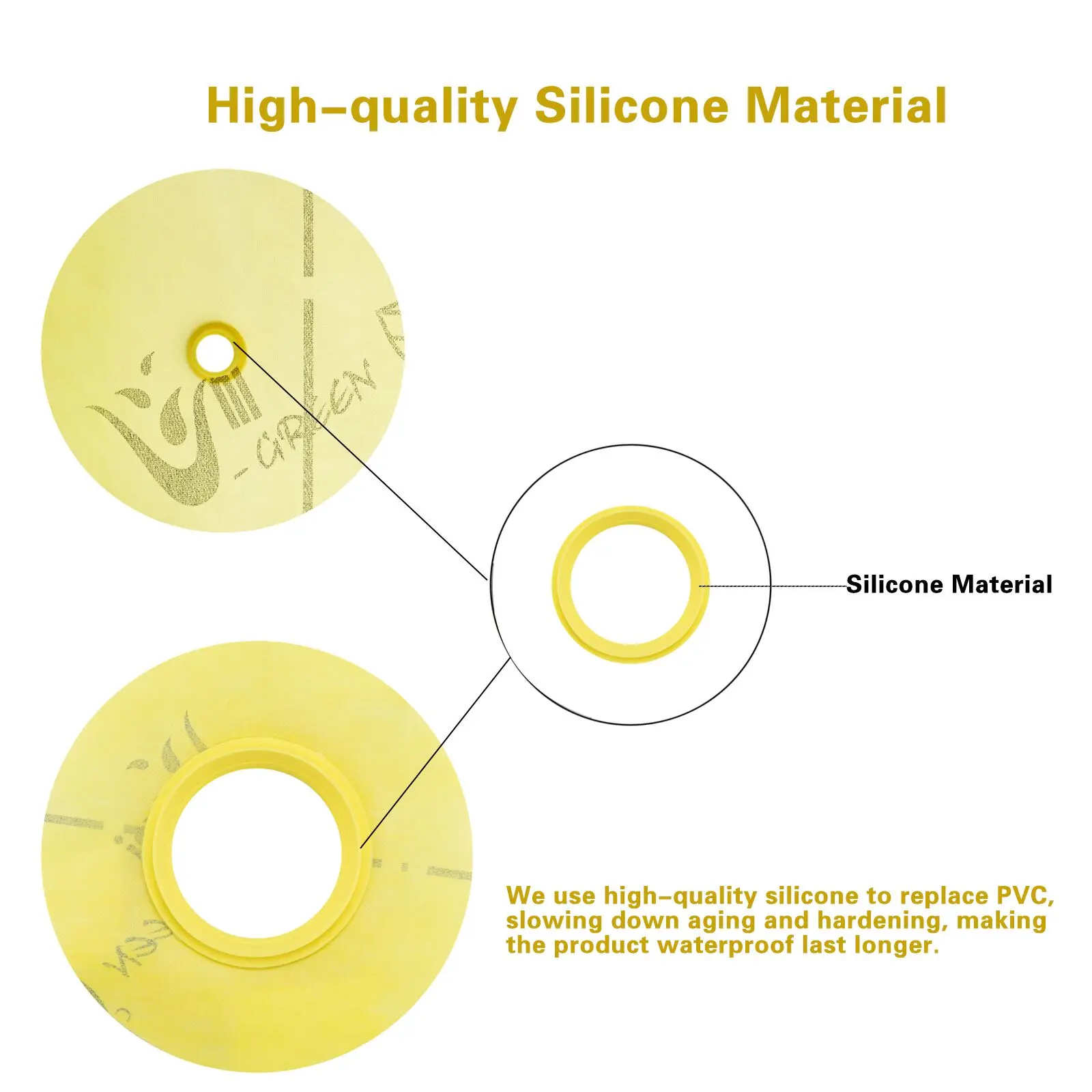 Waterproofing Pipe Seal 41/2 " Mixing Valve Seal And 3/4" Opening