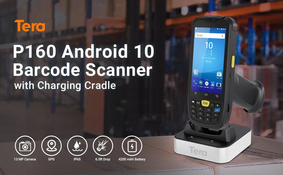 Handheld Pda Pos Terminal Zebra Printer Android 10 Pda Rugged