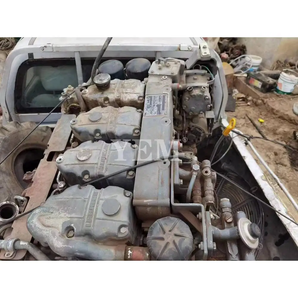 For Liebherr D934S Complete Engine Assy Used Excavator Engine Parts 4