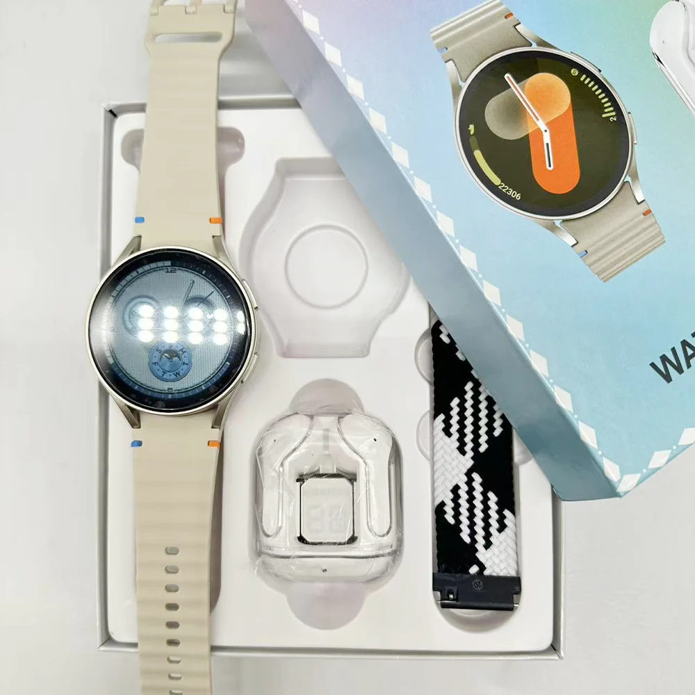 M103 Fashion Round Relojes Smart Watch in En with Earphones