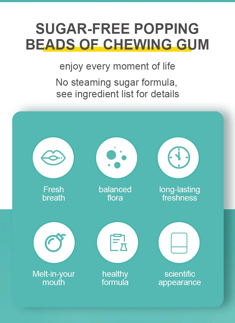 Hot Sale Popular Sugar Free Mint Candy Furit Flavour Breath Mints